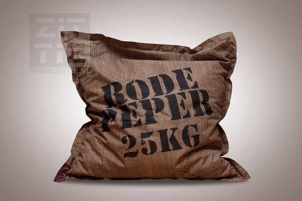 Zitzak juten zak rode peper